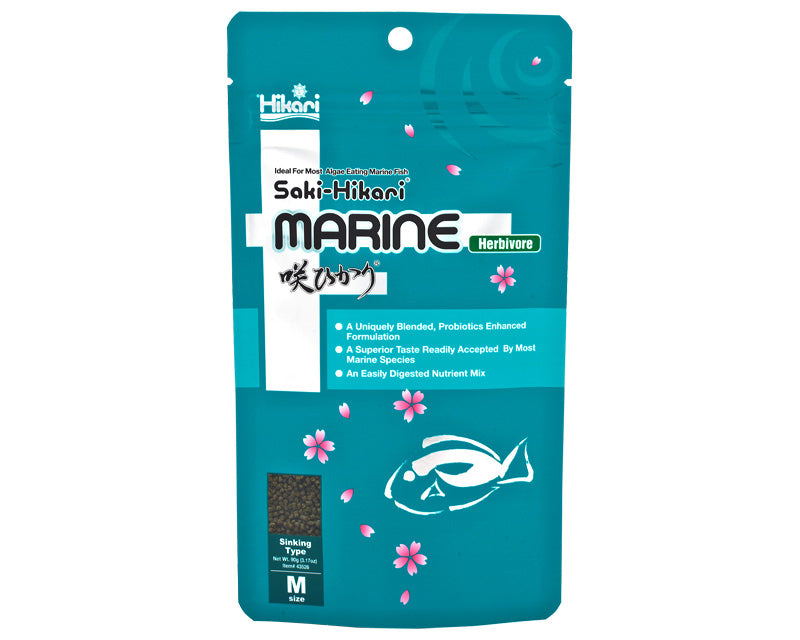 Hikari Saki Marine Herbivore mini 90g